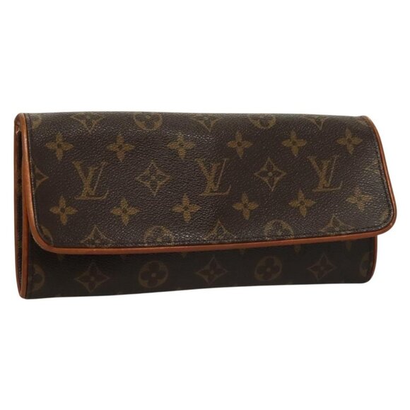 LOUIS VUITTON Monogram Pochette Twin GM Shoulder Bag - Picture 1 of 16